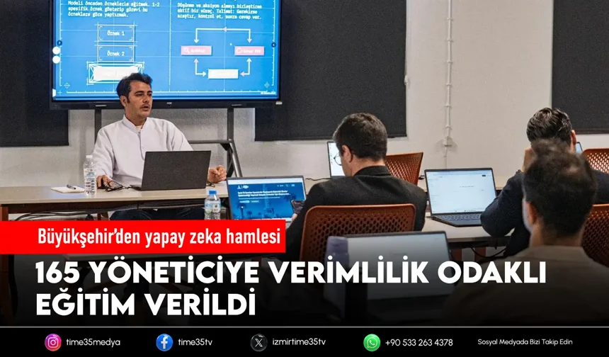 Büyükşehir’den yöneticilere yapay zeka eğitimi