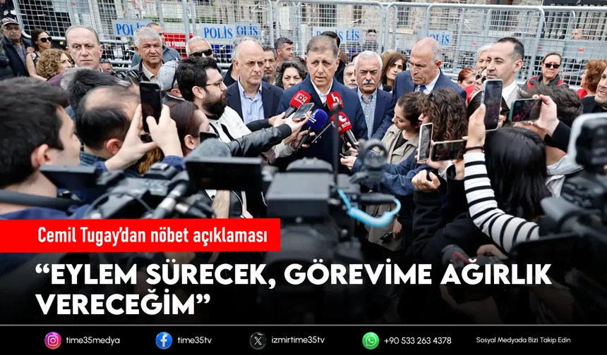 Tugay: “Gece nöbetini azaltıp görevime döneceğim”