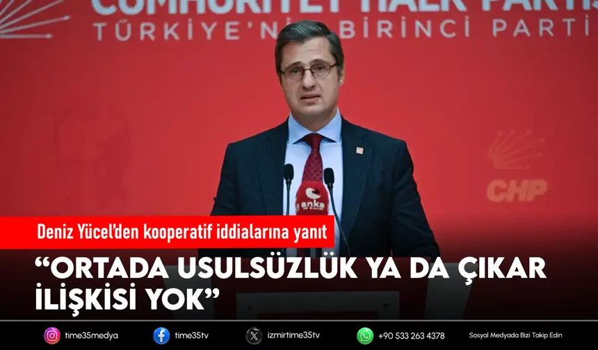 Deniz Yücel’den sigorta iddiasına yanıt