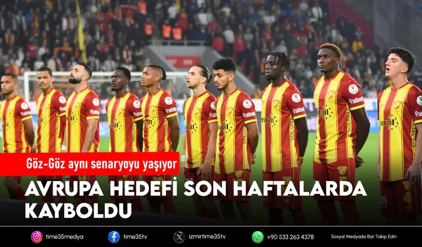 Göztepe’de geçen sezonun senaryosu