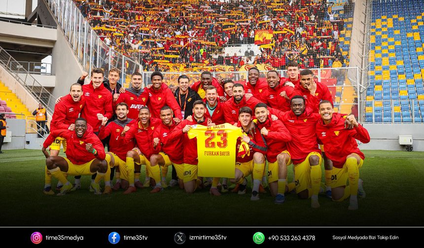 Göztepe deplasmanda kazandı üç puanı kaptı