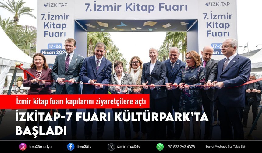 İzmir kitap fuarı kapılarını ziyaretçilere açtı
