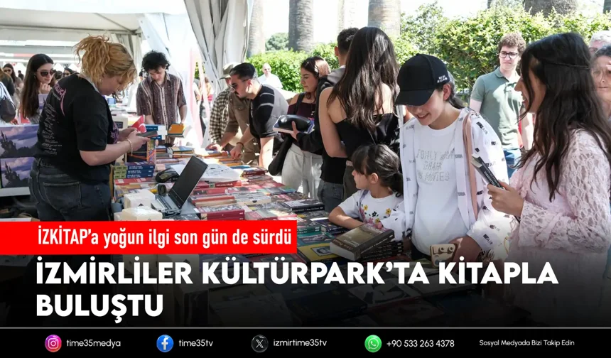 İzmir’de edebiyatın kalbi Kültürpark’ta attı