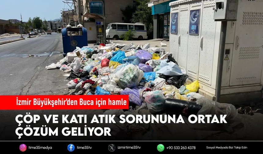 Büyükşehir ve Buca’dan ortak temizlik adımı