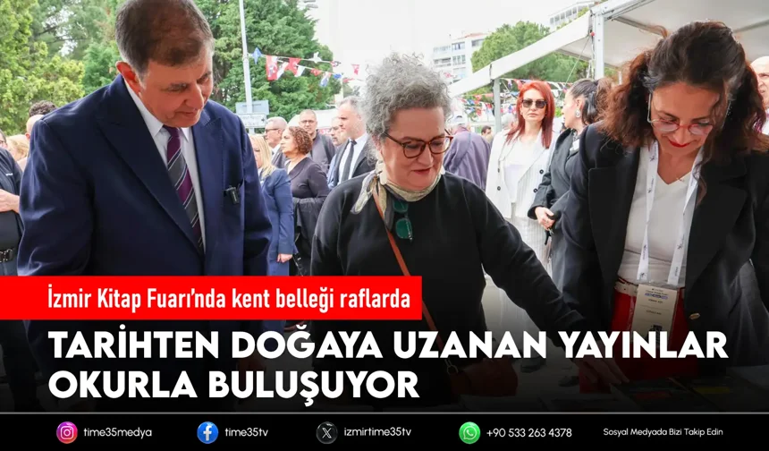 İzmir’in hafızası kitap fuarında
