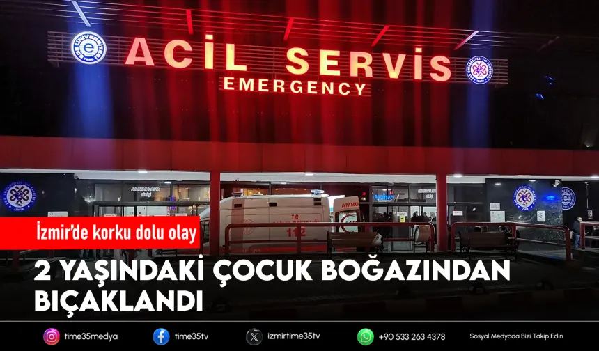 Parkta kabus: 2 yaşındaki çocuk bıçaklandı