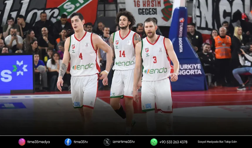 Karşıyaka'ya potada bir iyi bir kötü haber