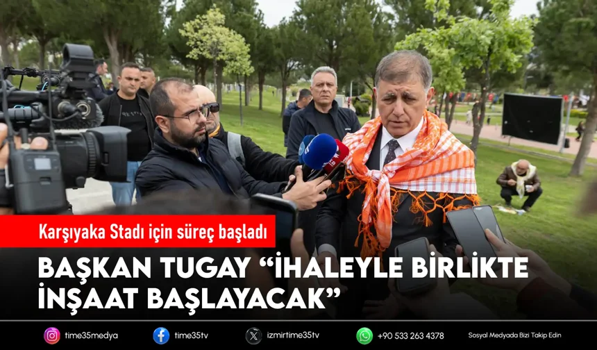 Başkan Tugay’dan stat açıklaması