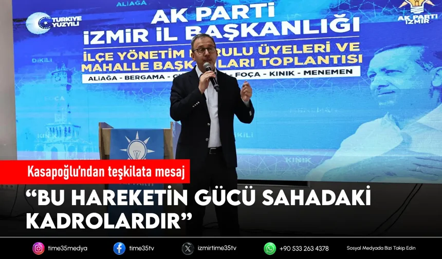 AK Partili Kasapoğlu’ndan dikkat çekici açıklamalar