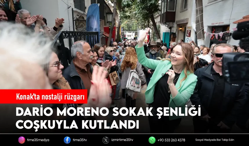 Konak’tan Dario Moreno için unutulmaz şenlik