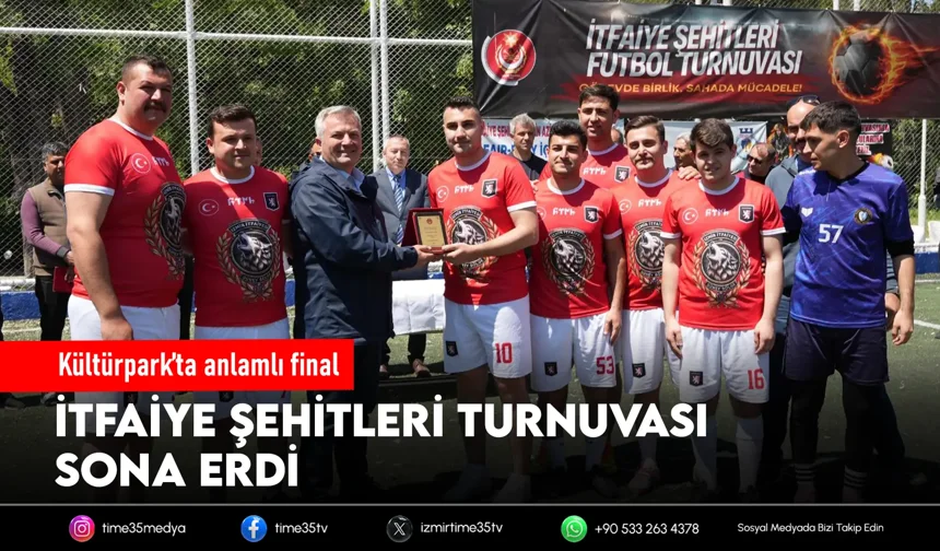 İtfaiyecilerden anlamlı turnuva