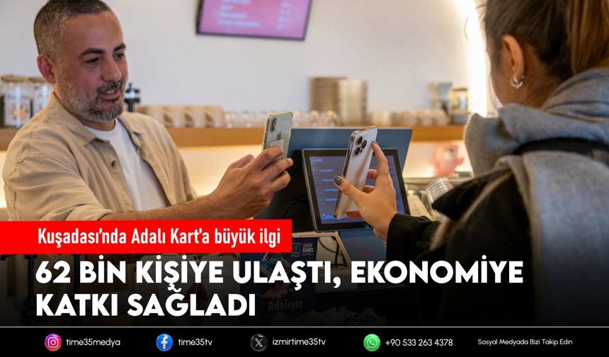 Kuşadası’nda Adalı Kart’a büyük ilgi