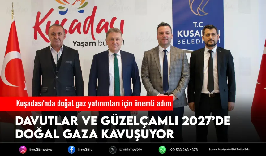 Kuşadası'nda doğal gaz yatırımları için önemli adım