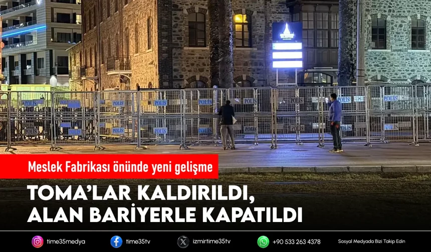 Meslek Fabrikası önünde yeni gelişme