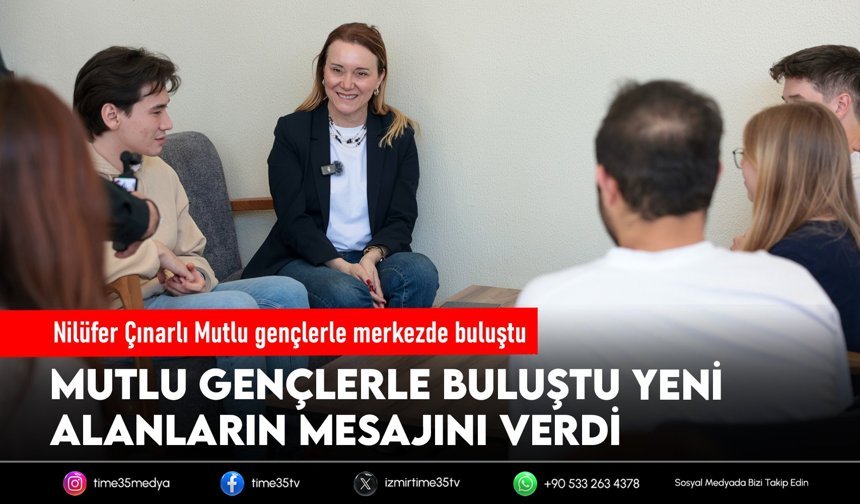 Başkan Mutlu gençlerle buluştu: Yeni alanlar yolda