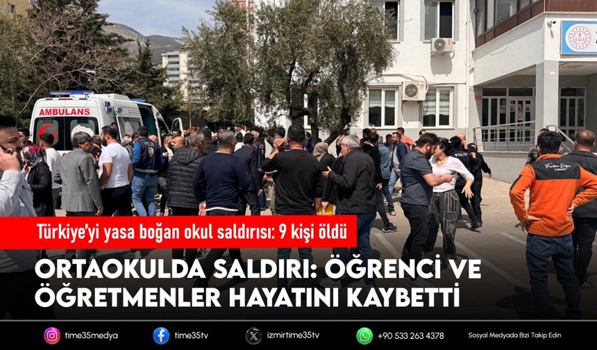 Türkiye’yi yasa boğan okul saldırısı: 9 kişi öldü