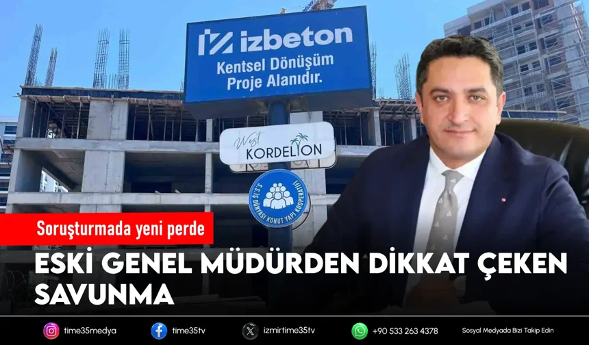 İZBETON dosyasında Kaya’dan çarpıcı ifade!