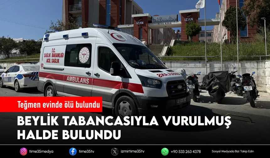 Teğmen başından vurulmuş halde ölü bulundu