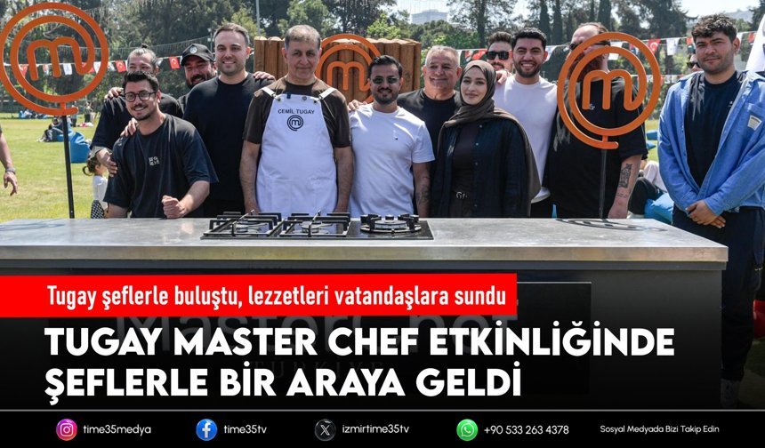 Tugay şeflerle buluştu, lezzetleri vatandaşlara sundu