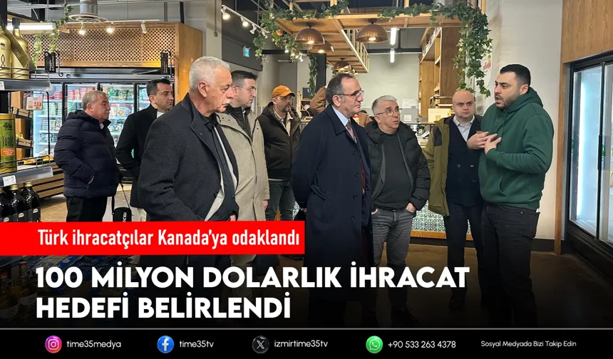 Türk lezzetleri Kanada sofralarını süsleyecek