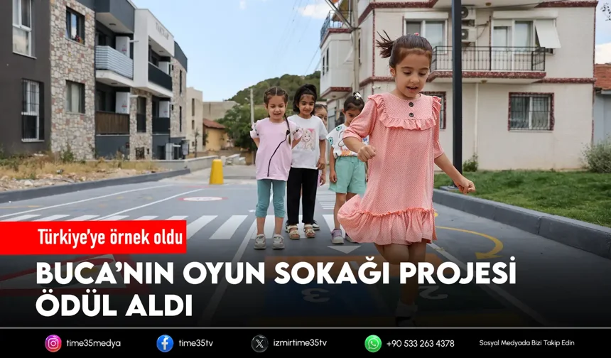 Buca’nın oyun sokakları Türkiye’ye örnek oldu