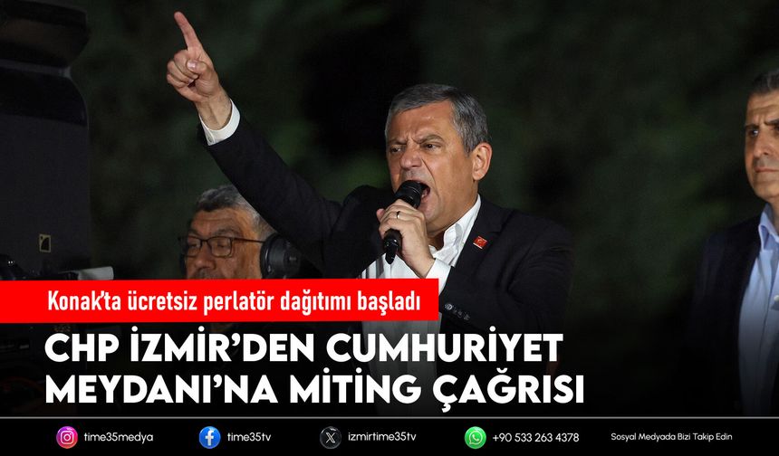 Çağatay Güç: Özgür Özel ilk mitingini İzmir’de yapacak