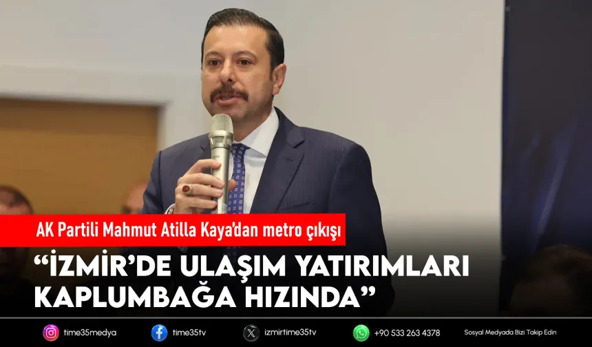 AK Partili Kaya’dan metro çıkışı