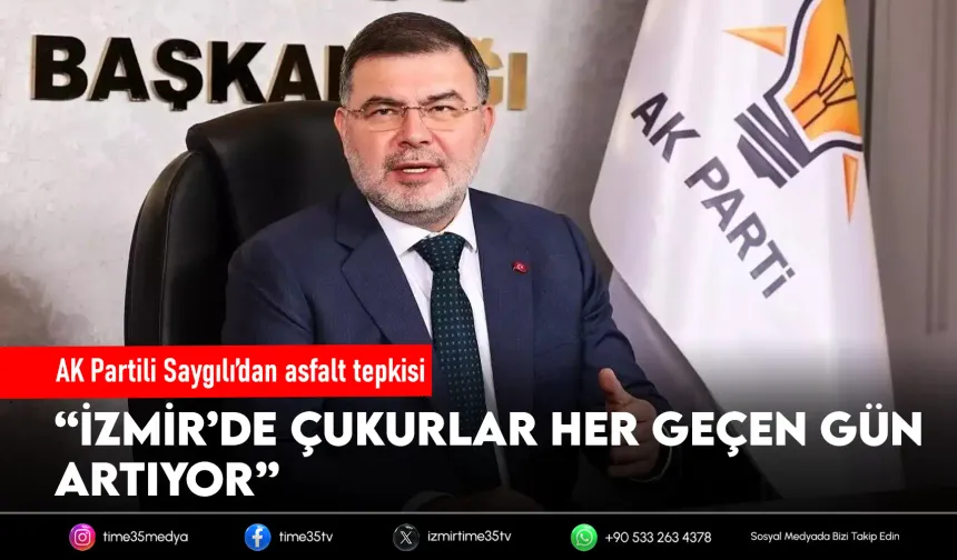 Başkan Saygılı’dan Büyükşehir’e “asfalt” tepkisi
