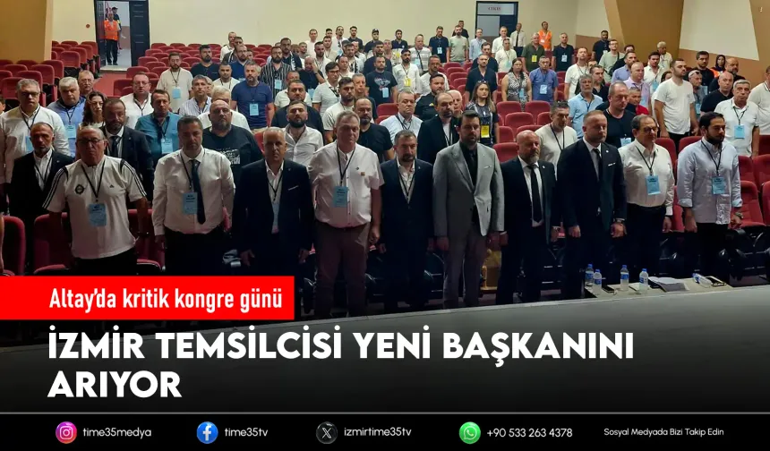 Altay’da kritik kongre günü