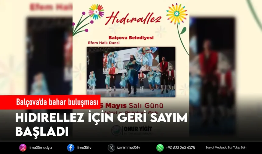 Baharın gelişi Balçova’da karşılanacak