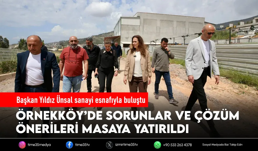Başkan Yıldız Ünsal sanayi esnafıyla buluştu