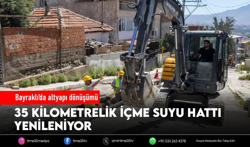 İZSU’dan Bayraklı’ya 150 milyonluk altyapı hamlesi