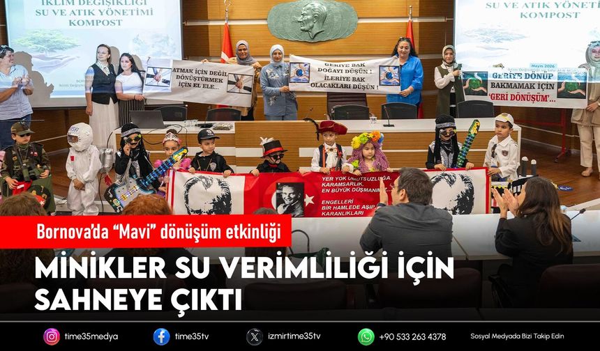 Bornova’da “Mavi” dönüşüm etkinliği