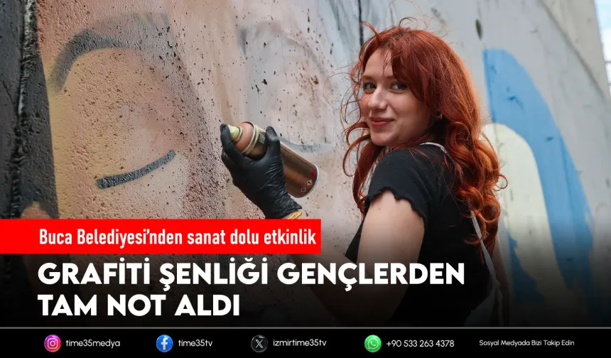 Buca’da duvarlar ikinci kez sanatla buluştu