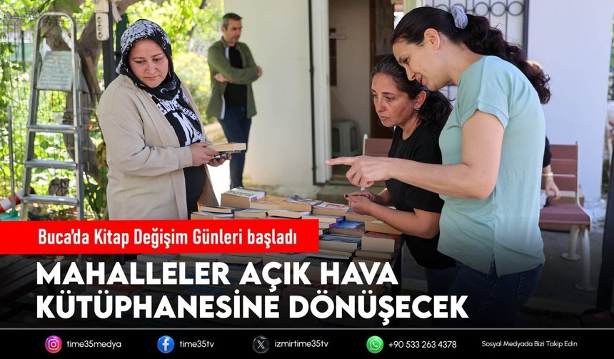Buca’da Kitap Değişim Günleri başladı
