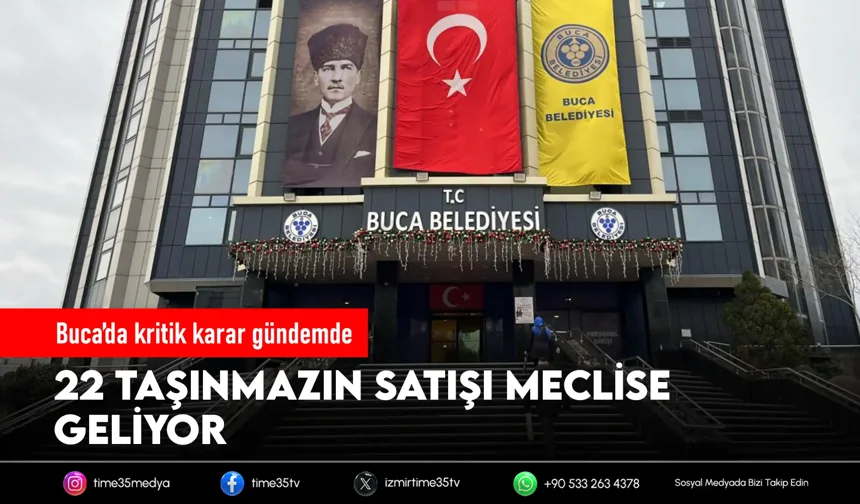 Buca’da 22 taşınmaz satışa çıkıyor