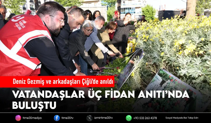 Deniz Gezmiş ve arkadaşlarına Çiğli’de anma