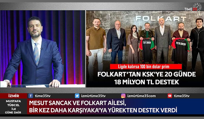Folkart’tan Karşıyaka’ya "Süper" Moral: Ligde Kalın, Primi Alın!