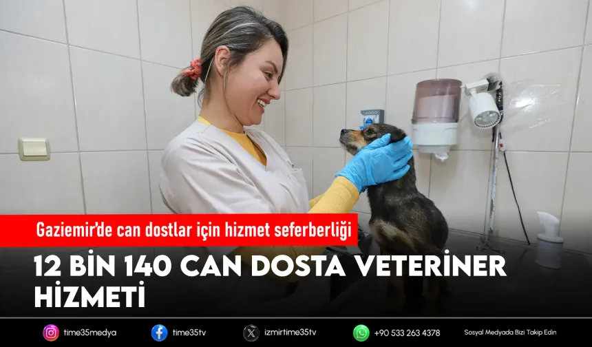 Gaziemir’de can dostlar için hizmet seferberliği