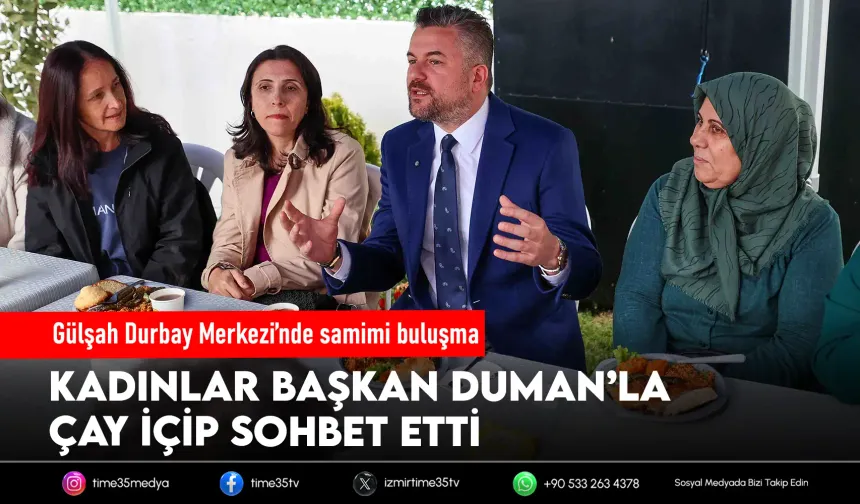 Başkan Görkem Duman, “Beş Çayı” na konuk oldu