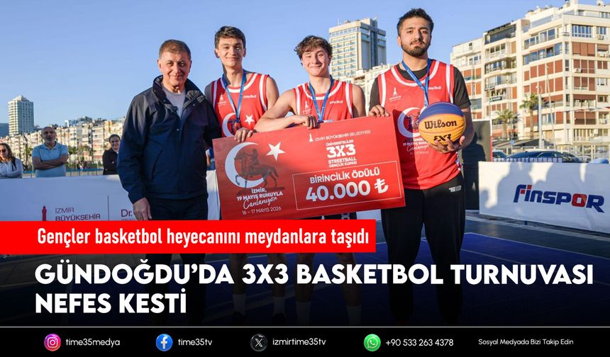 Gençler basketbol heyecanını meydanlara taşıdı