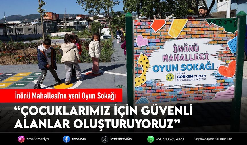 Buca’da çocuklar için yeni yaşam alanı