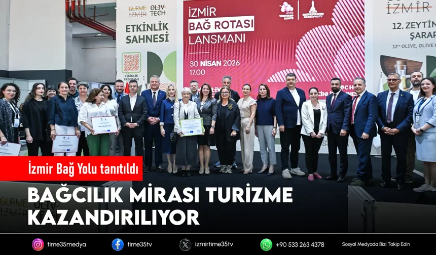 İzmir’de bağ turizmi için yeni adım