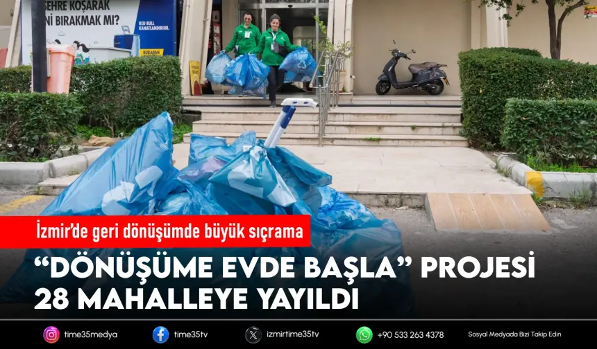 İzmir’de atık ayrıştırma bilinci güçleniyor
