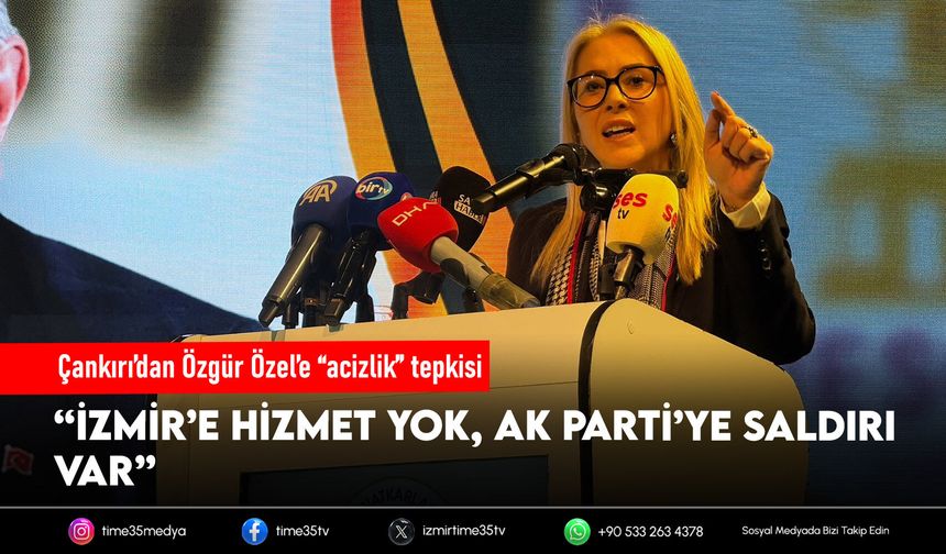 AK Partili Çankırı’dan Özgür Özel’e “acizlik” tepkisi