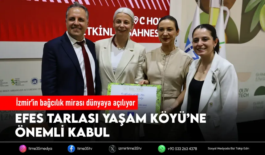 Efes Tarlası’na uluslararası üyelik