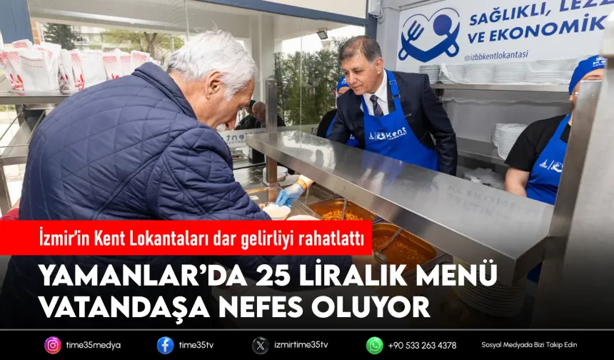 İzmir’in Kent Lokantaları dar gelirliyi rahatlattı