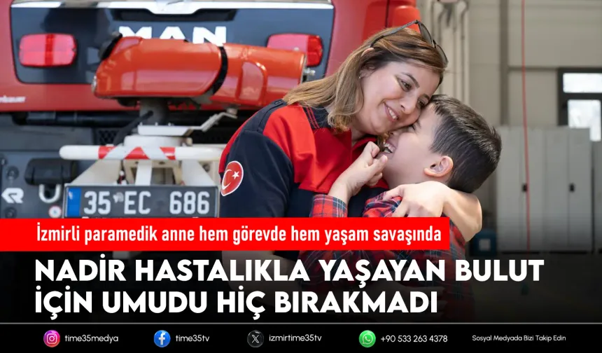 Yangında hayat kurtarıyor, evde oğlunun umudu oluyor