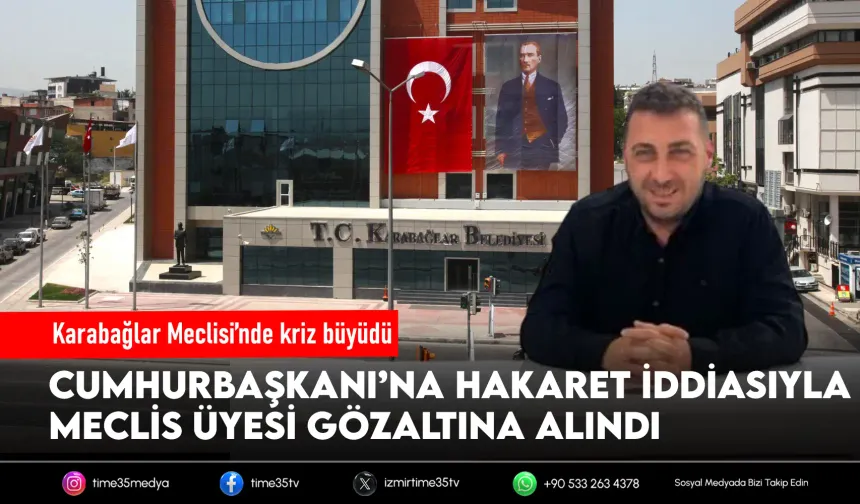 Karabağlar Meclis Üyesi Kadir Dalgıç gözaltına alındı