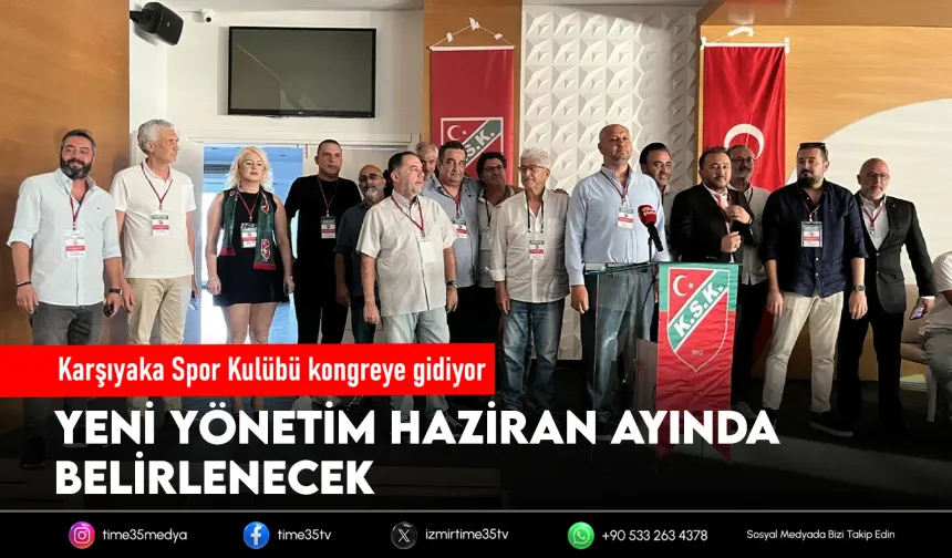 Karşıyaka Spor Kulübü’nde kritik kongre tarihi